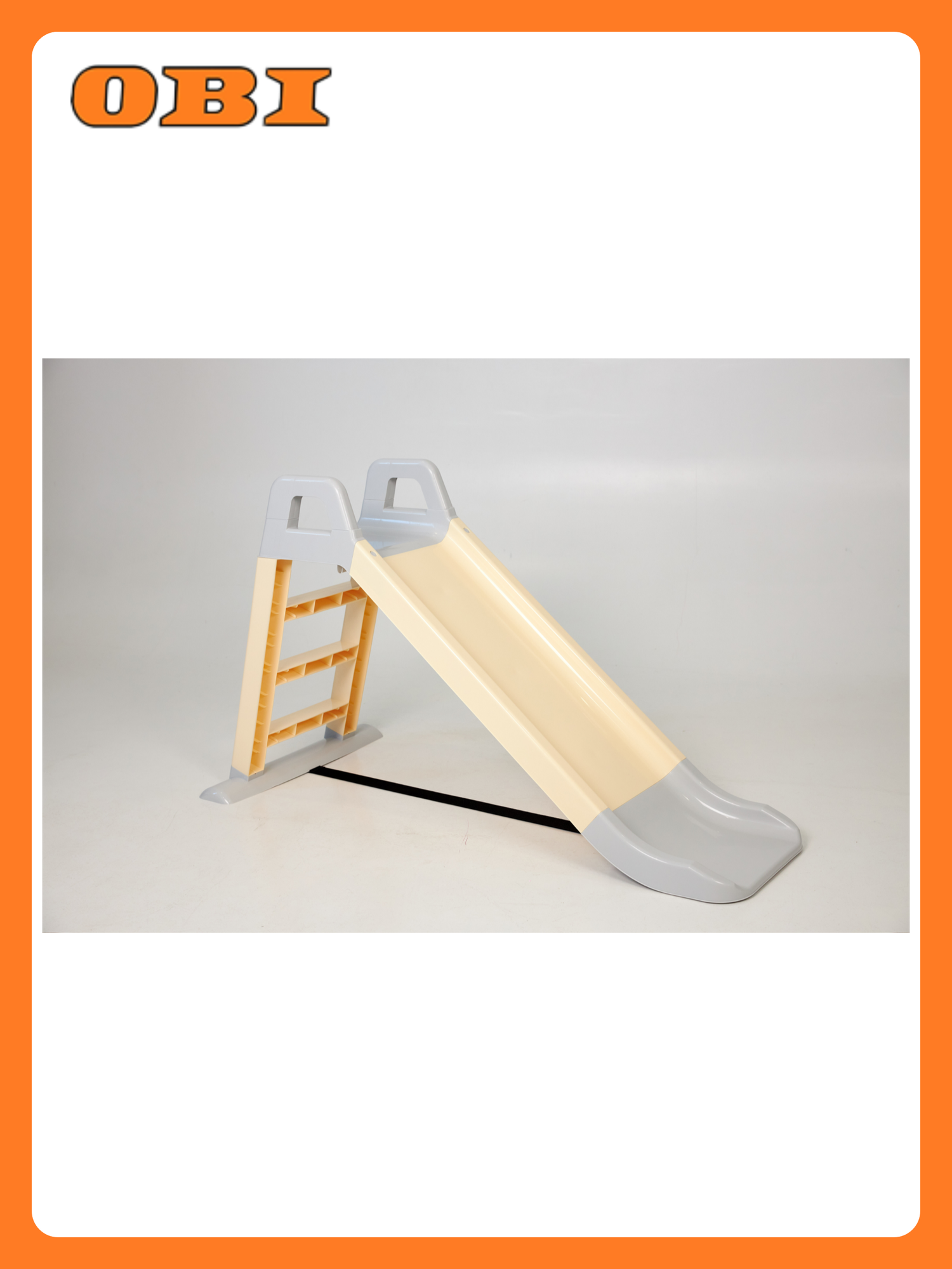 Горка детская OKIKID Kimrik пластик 78x135x60 см для детей 1-5 лет