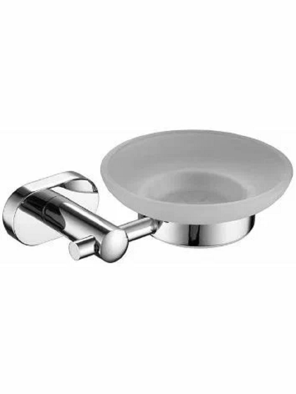 Мыльница настенная BELZ B90002 нержавеющая сталь/стекло цвет хром