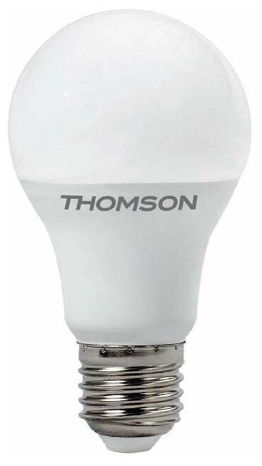 Лампочка Thomson TH-B2012 17 Вт, E27, 4000К, груша, нейтральный белый свет