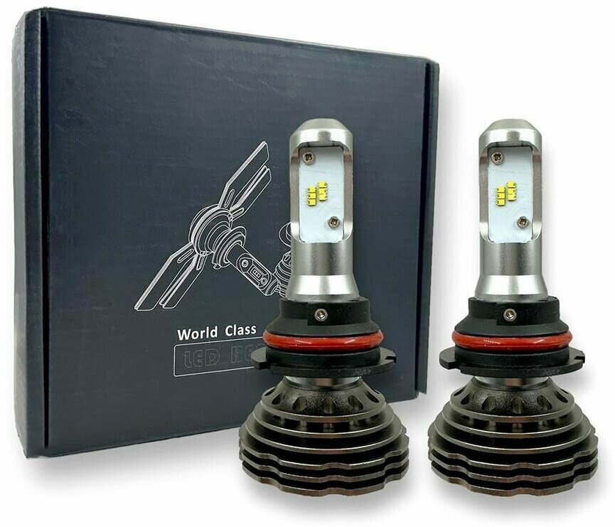 Светодиодные автомобильные лампы LED 13G цоколь HB5 Бренд Lightegra (2 лампы)