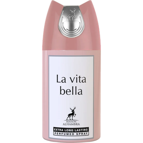 Maison Alhambra Extra Long Lasting Perfumed Spray Womеn La Vita Bella Парфюмированный дезодорант для женщин 250 мл