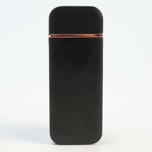 Зажигалка электронная Авилес USB, спираль, сенсор, чёрная 7.9х3.1 см