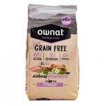 Ownat GRAIN FREE JUST сухой корм для стерилизованных кошек беззерновой, с курицей, 1 кг - изображение