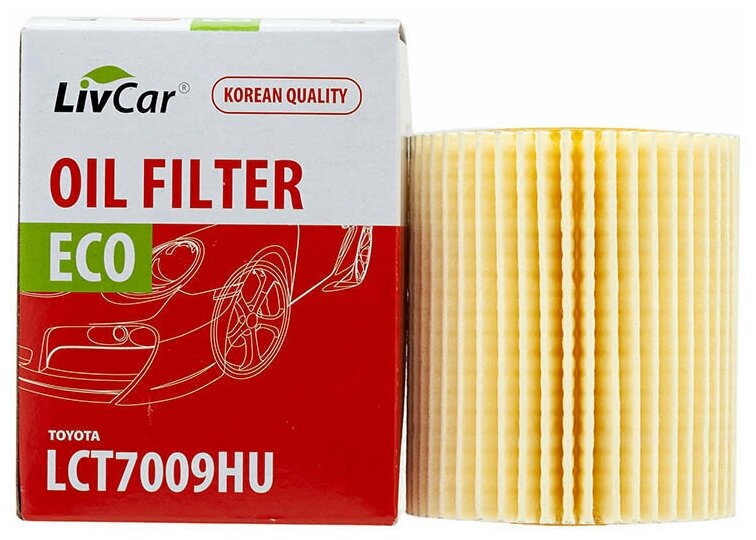 Фильтр масляный LivCar OIL FILTER LCT7009HU / (O-115/O-116) TOYOTA