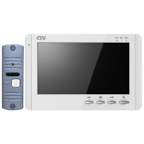 Комплект видеодомофона CTV-DP1704MD Белый