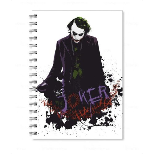 Тетрадь BUGRIKSHOP А4 принт Джокер, Joker - J0022