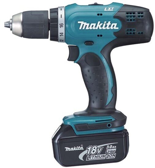 Дрель-шуруповерт аккумуляторная Makita DDF453RFE LXT