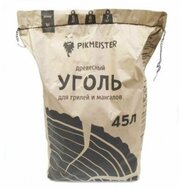 Уголь древесный Pikmeister 45л (5кг)