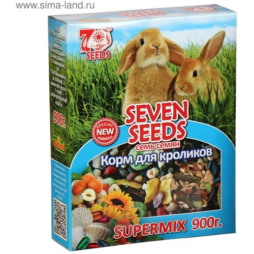 Корм SUPERMIX Корм для кроликов, 900 г