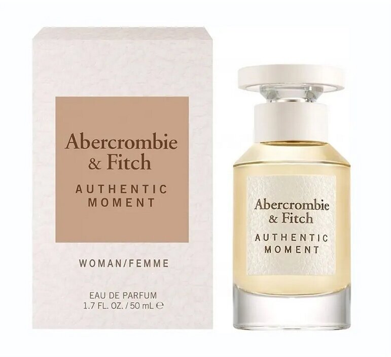 Abercrombie & Fitch Женский Authentic Moment Women Парфюмированная вода (edp) 50мл