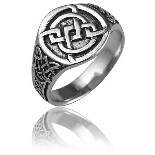 фото Top crystal кольцо "викинг" серебряное 40342301, размер 20
