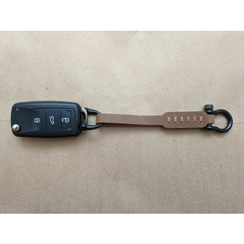 кожаный брелок для ключей брелок для автомобильных ключей Брелок, коричневый