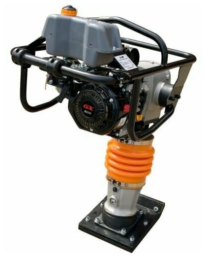 фото Вибротрамбовка BRAIT TR 80J (4.8кВт/6.5лс,30х28см,12кН,30см,600-700вибр/мин) 80кг