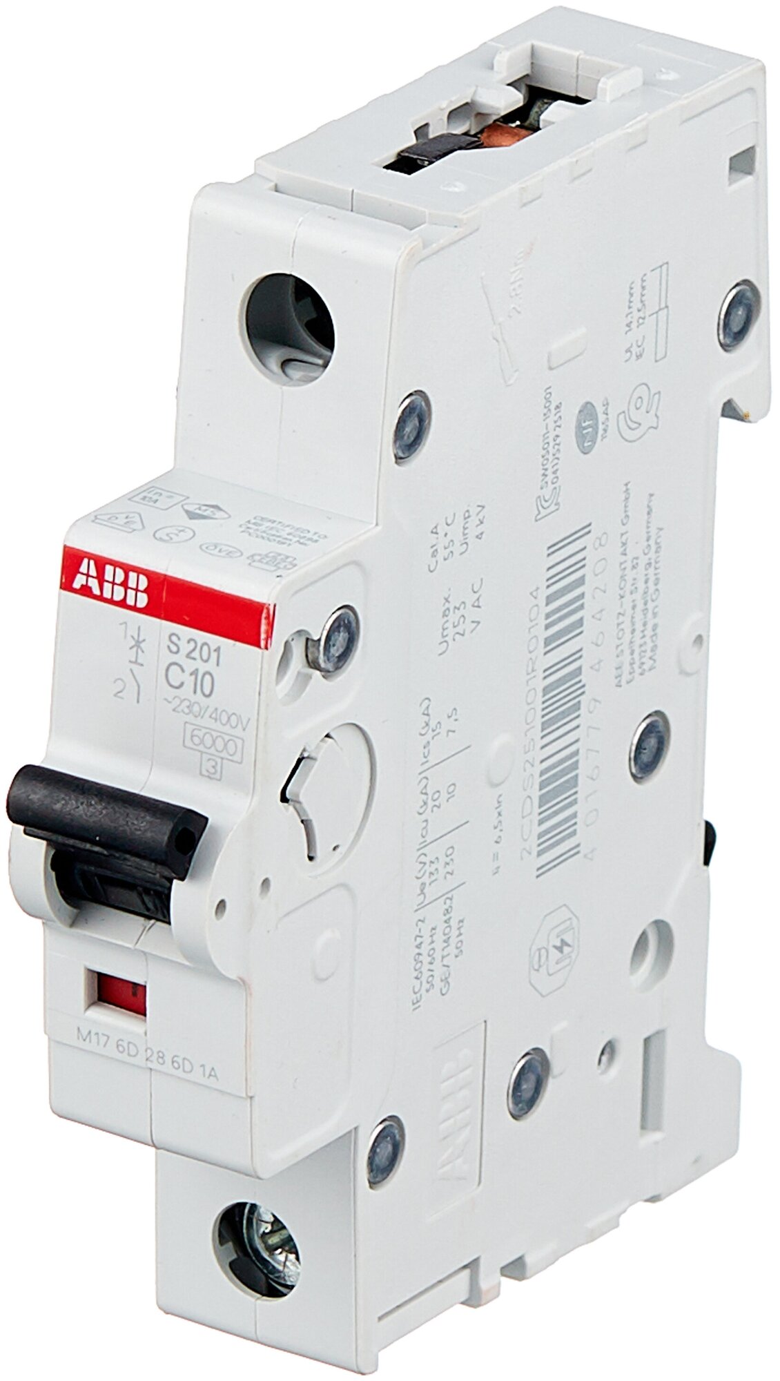 ABB 2CDS251001R0104 .- 1- S201 C10