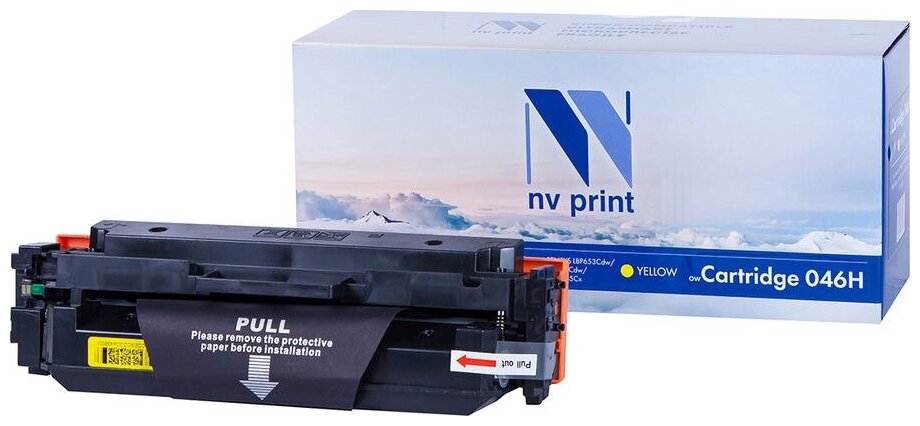 Картридж NV Print 046H Yellow для Canon i-SENSYS LBP653Cdw/ LBP654Cx/ MF732Cdw/ MF734Cdw/ MF735Cx , 5000 страниц