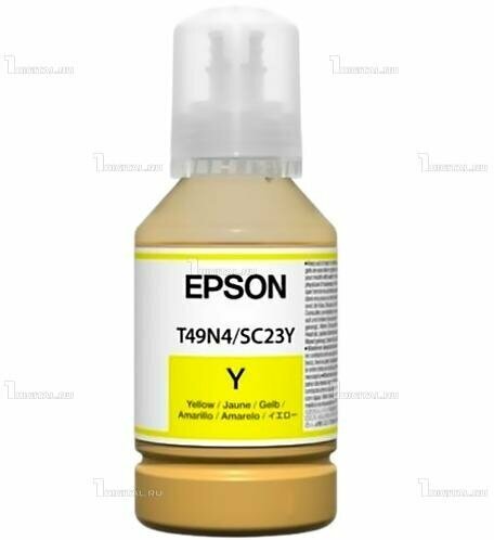 Бутыль с чернилами T49N3 Yellow, 140 мл (C13T49N400) Epson - фото №1