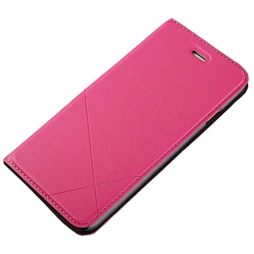 фото Чехол-книжка mypads для xiaomi mi max 3 водоотталкивающий с мульти-подставкой на жёсткой металлической основе розовый