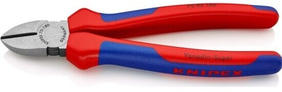 Бокорезы Knipex 7002180, черненые, черного цвета, 180 mm