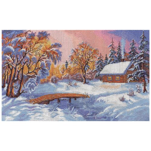 PANNA Набор для вышивания Зимняя сказка (PS-1259), разноцветный, 43.5 х 27 см