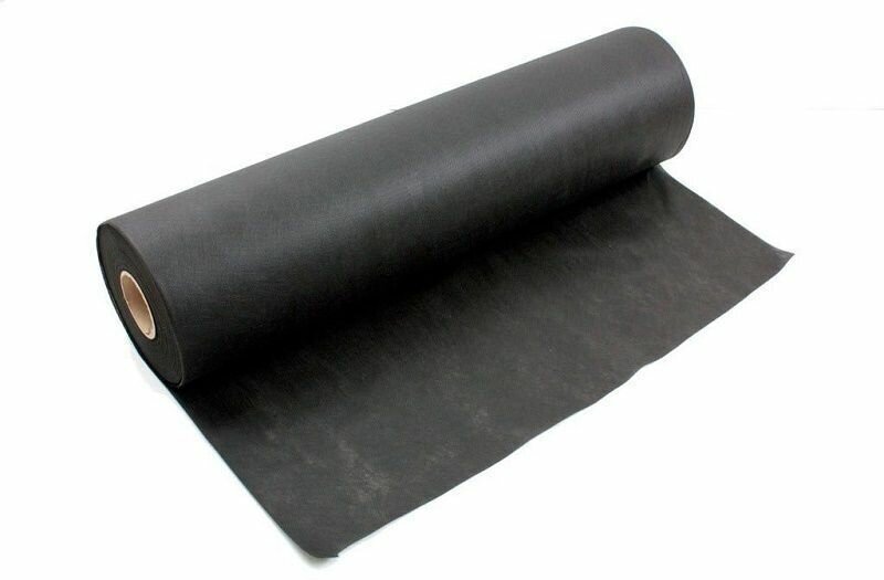 Укрывной материал Агротекс Гео, спанбонд 120, нетканый материал черный, мульча, защита от УФ, 0,8х200м