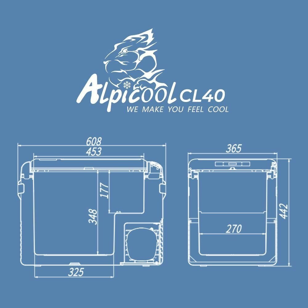 Автохолодильник Alpicool CL40