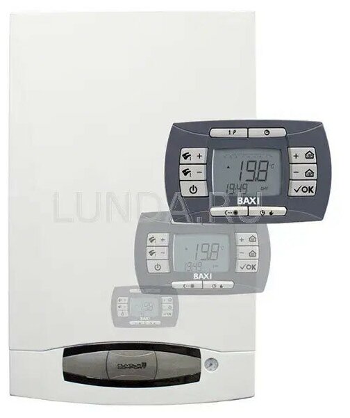 Котел газовый настенный NUVOLA-3 Comfort 280 Fi, 28 кВт, Baxi CSB45728358-