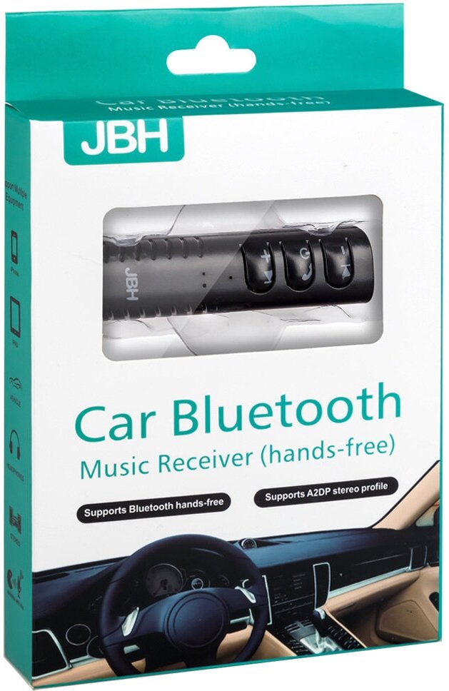 Bluetooth адаптер AUX JBH BT-03