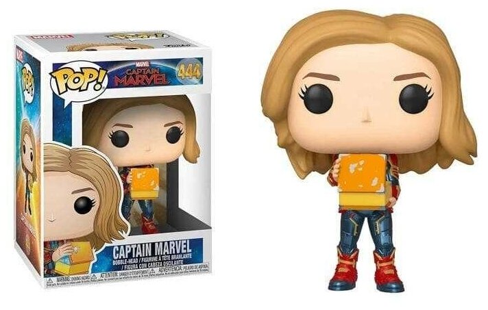 Фигурка Funko POP! Bobble: Marvel: Captain Marvel: Captain Marvel w/Lunch Box 37685