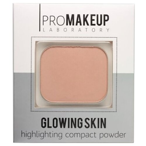 ProMAKEUP Laboratory Glowing skin компактный хайлайтер, 103 компактный хайлайтер promakeup laboratory glowing skin 10 г