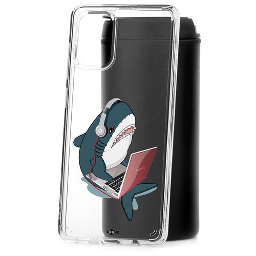 фото Чехол на самсунг а71 kruche print акула кruче