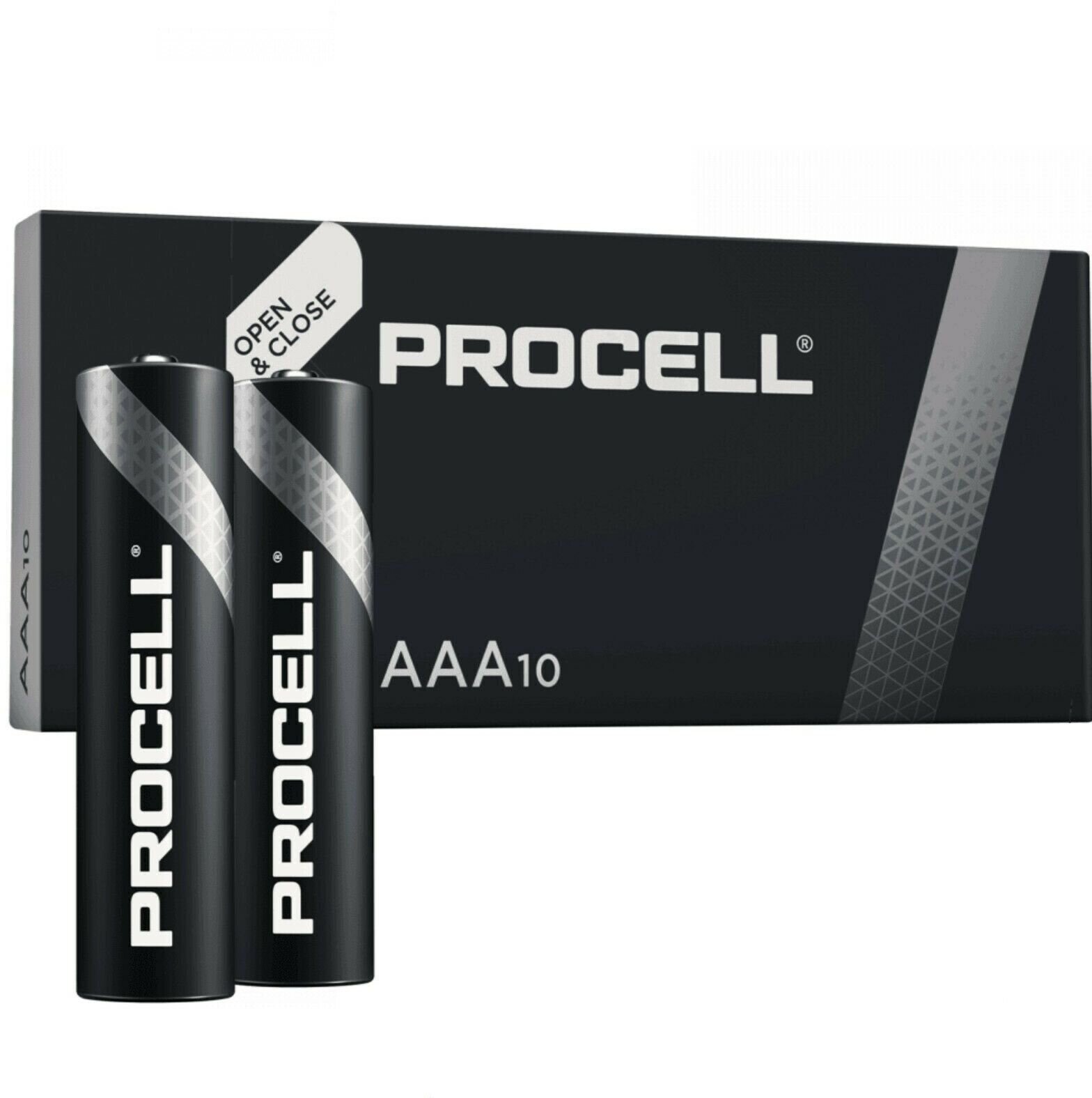 AAA Батарейка DURACELL Procell LR03-10BL MN2400, 10 шт. - фото №9