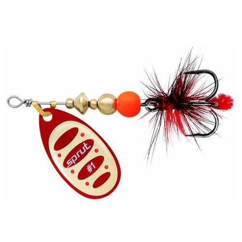 фото Блесна вращающаяся sprut alba ball system #1 rg