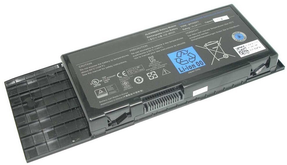 Аккумуляторная батарея для ноутбука Dell Alienware M17x R3, R4 (BTYVOY1) 90Wh