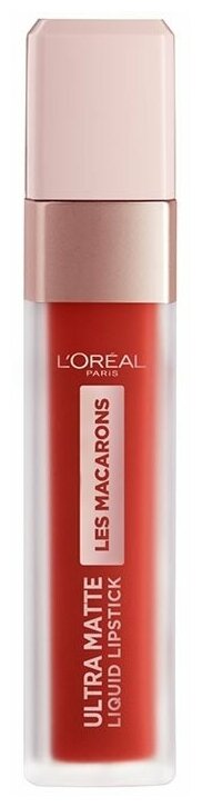 L'Oreal Paris Infaillible Les Macarons жидкая помада для губ стойкая матовая, оттенок 832 Strawberry Sauvage