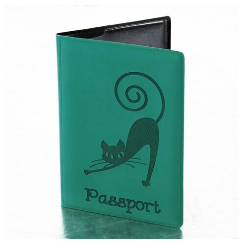 Документница для паспорта STAFF, бирюзовый комплект для паспорта staff бирюзовый