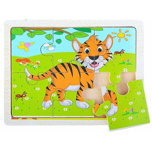 Пазл в рамке Тигр пазл в рамке тигр