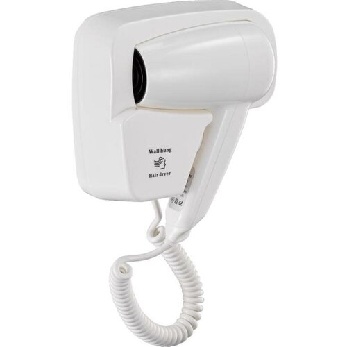 Фен Puff-1200 настенный 1200 Вт 2 скорости белый 400800₽