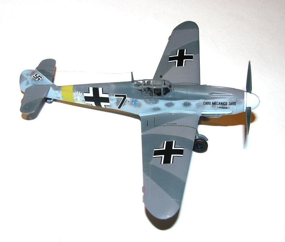 ZVEZDA Сборная модель Немецкий истребитель Мессершмитт Bf 109 F-2 - фото №14