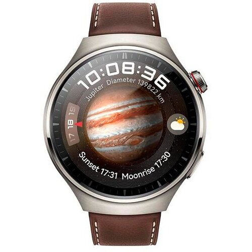 Умные часы Huawei Watch 4 Pro MDS-AL00 Titanium-Brown Strap 55020APB 4682000₽