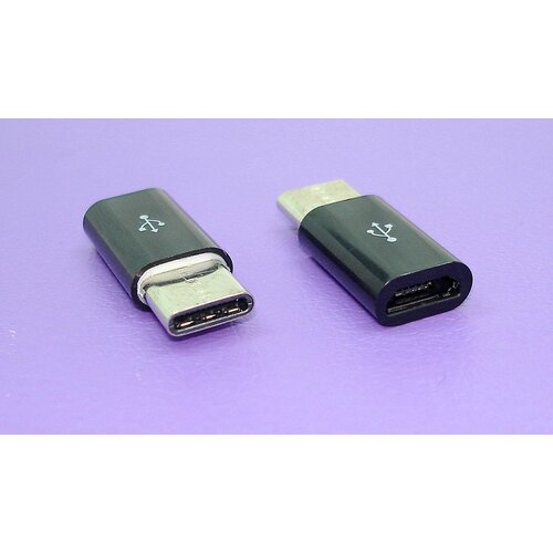 Переходник-адаптер Micro USB - USB TYPE-C адаптер сетевой с кабелем sc30v micro usb 1 шт