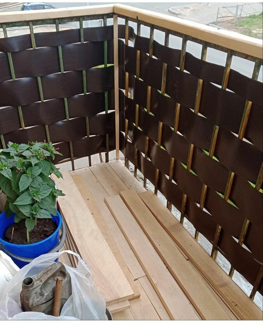 Бордюрная лента садовая 20 см х 9 м (2 рулона), ограждение для грядок коричневого цвета - фотография № 6