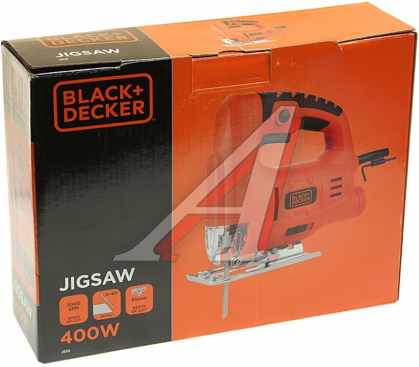 Электролобзик BLACK+DECKER JS10, 400 Вт - фотография № 19