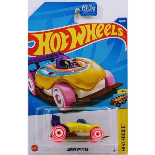 Машинка детская Hot Wheels игрушка коллекционная 1:64 DONUT DRIFTER машинка детская hot wheels игрушка коллекционная 1 64 donut drifter