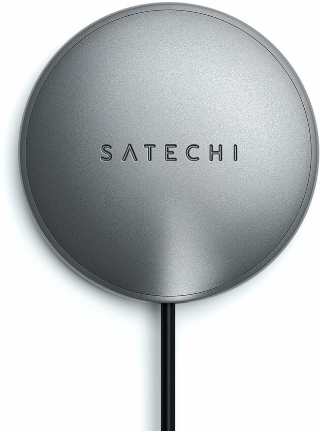 Беспроводное зарядное устройство Satechi USB-C ST-UCQIMCM (Space Grey) - фото №6
