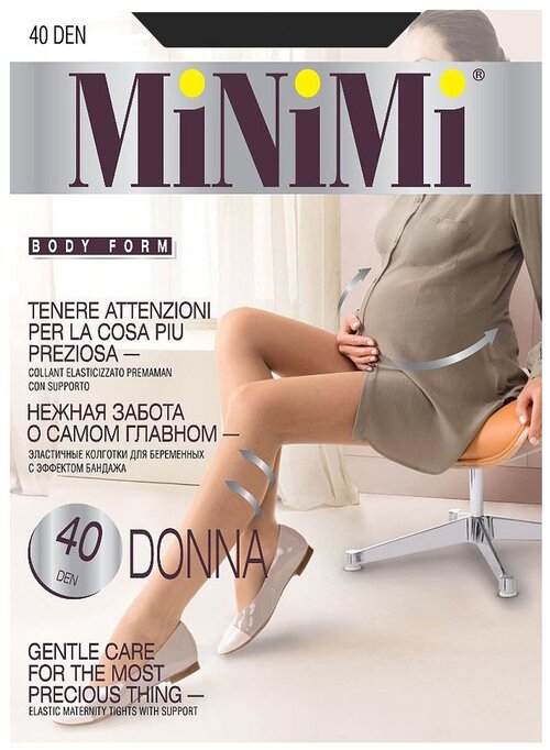 Колготки  MiNiMi Donna 40 размер 4, nero