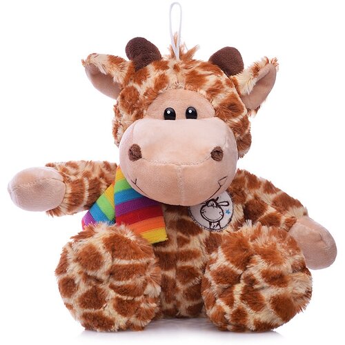 мягкая игрушка жираф бежевого цвета 22 см Мягкая игрушка M0570 Жираф 37 см.