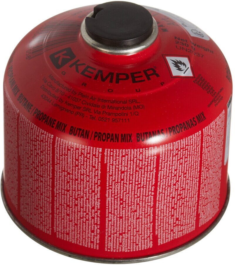 Баллон газовый Kemper с клапаном 0,45 л