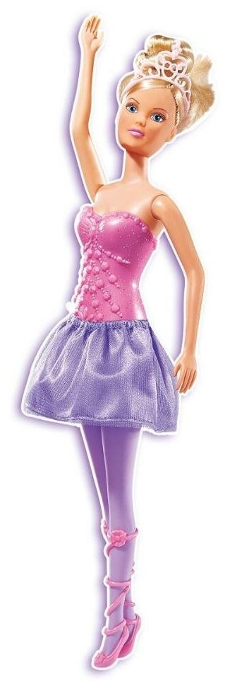 Кукла Simba Штеффи - Балерина в фиолетовой юбке - фото №2