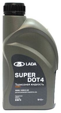 Жидкость тормозная DOT-4 Lada 1,0 л