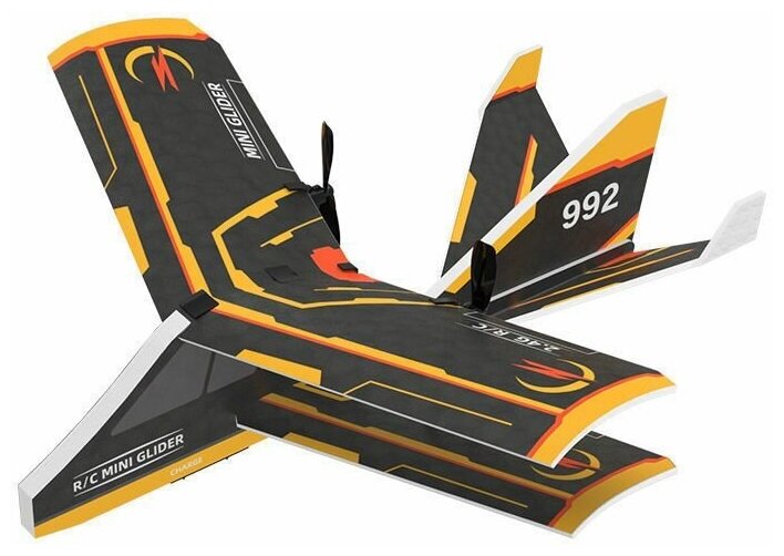 Радиоуправляемый самолет Мини планер Mini Glider RTF 2.4G CS Toys CS-992-ORANGE